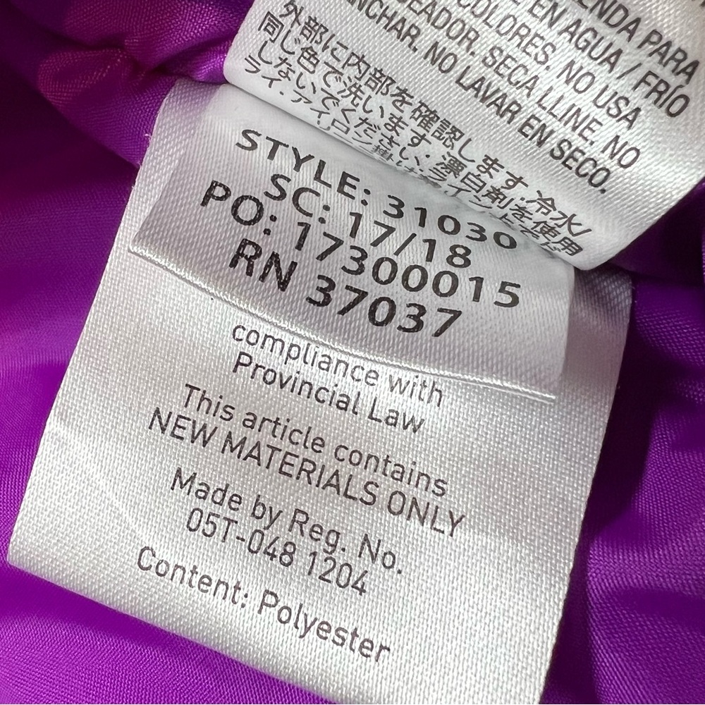 OBERMEYER ASPEN Tabor Insulated Hooded Ski Jacket Teen Girls Size XL 18 Purple - Picture 10 of 11